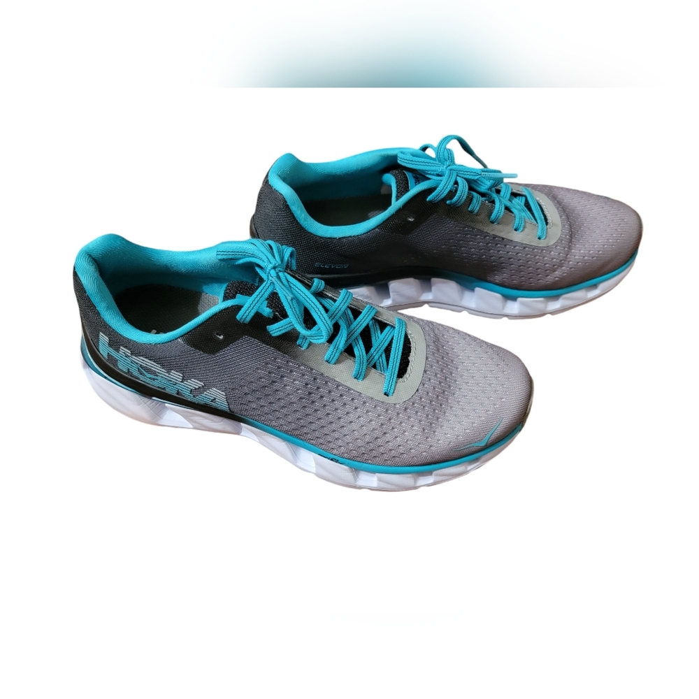 Ladies HOKA Elevon I aqua/gray size 9.5